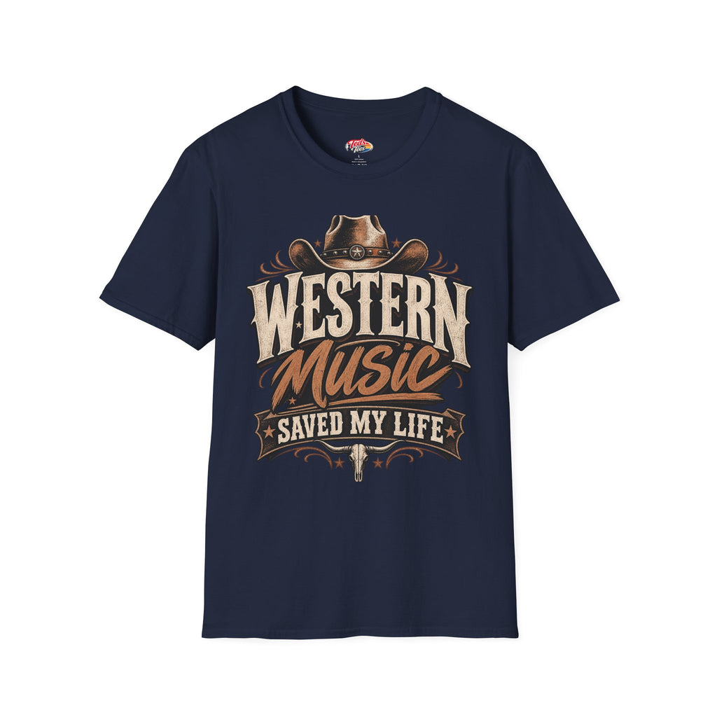 Western Music Saved My Life T-Shirt