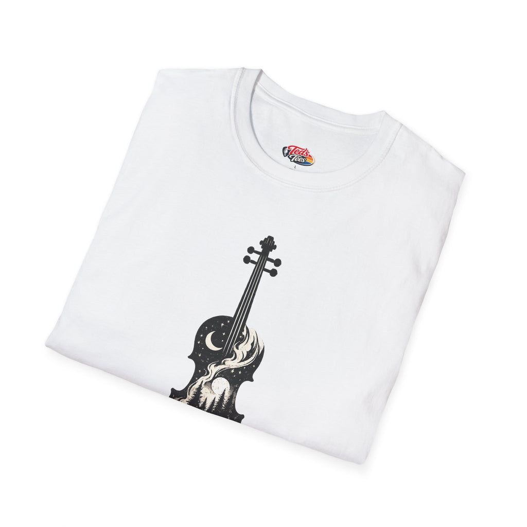 Violin Soul T-Shirt — Artistic Violin Graphic Tee for Musicians & Music Lovers