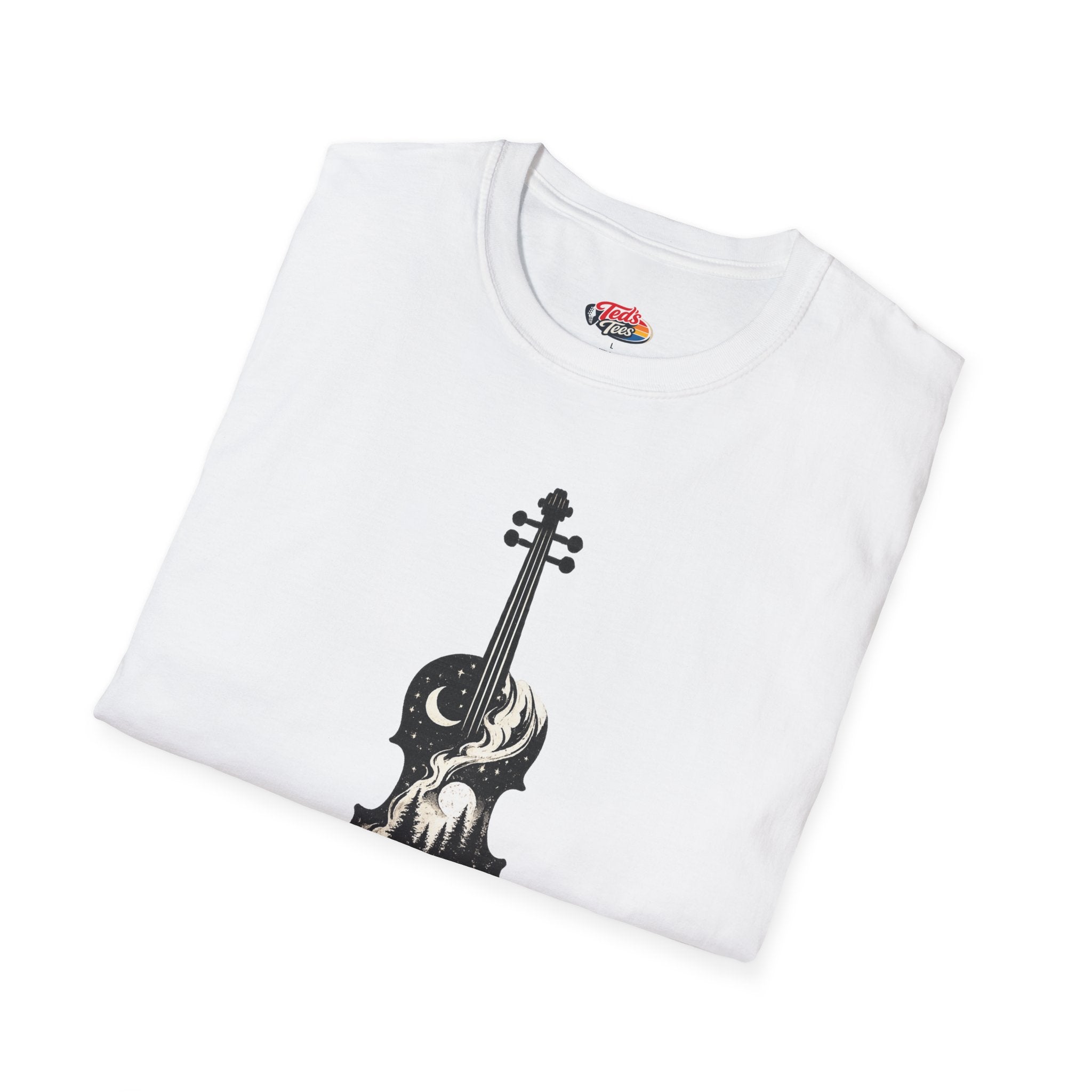 Violin Soul T-Shirt — Artistic Violin Graphic Tee for Musicians & Music Lovers