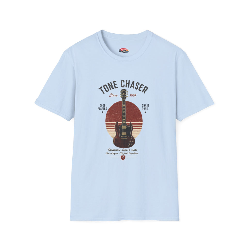 Tone Chaser Guitar T-Shirt — Vintage Acoustic Music Tee