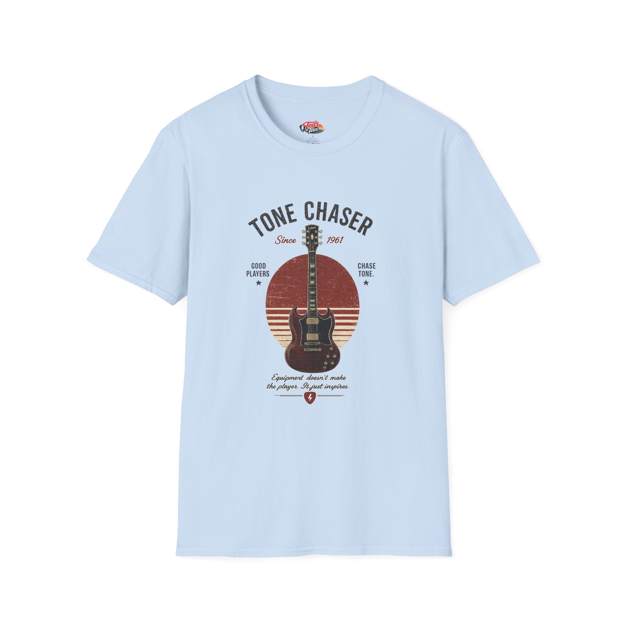 Tone Chaser Guitar T-Shirt — Vintage Acoustic Music Tee