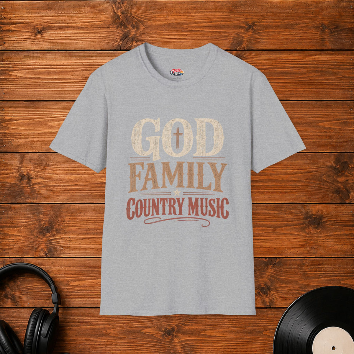 God Family Country Music T-Shirt