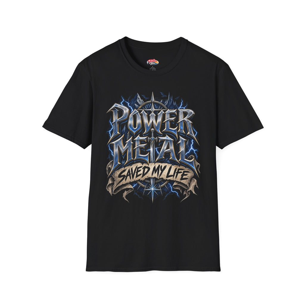 Power Metal Saved My Life t-shirt