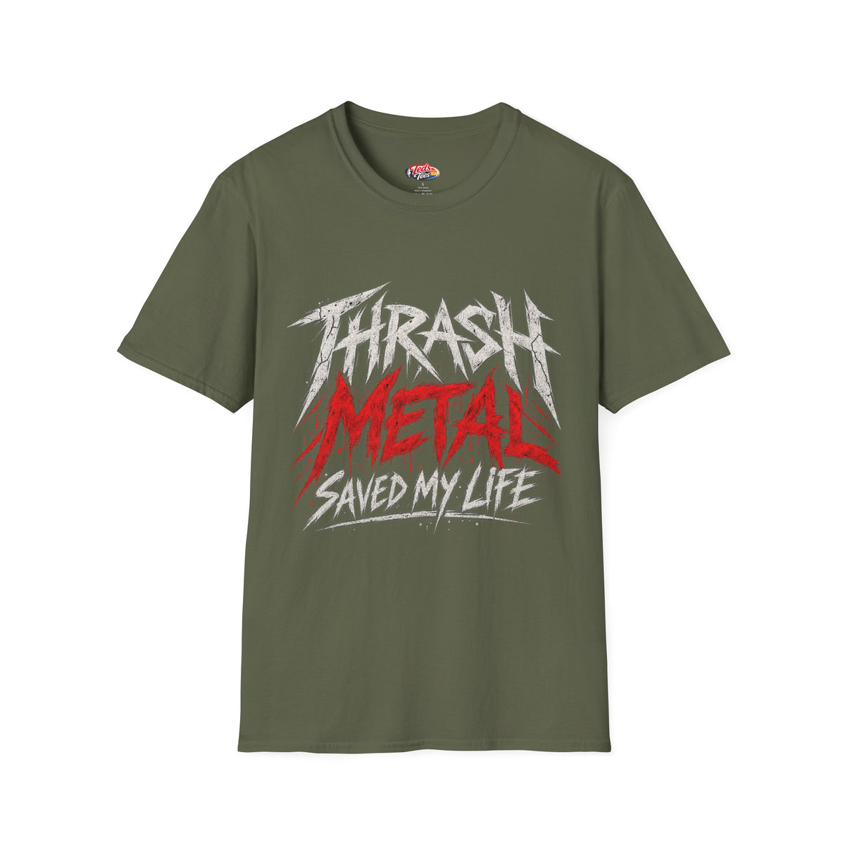 Thrash metal saved my life t-shirt