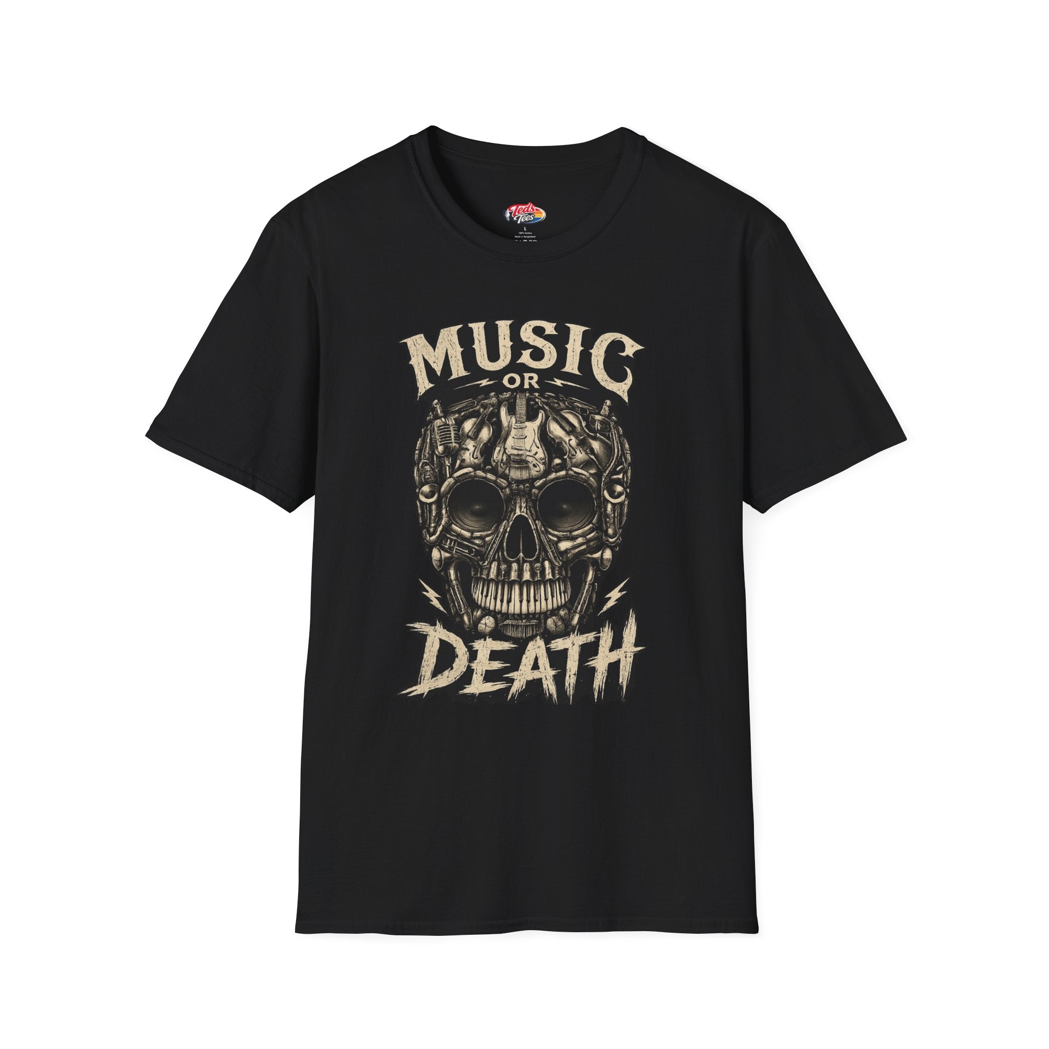 Music or Death Skull T-Shirt