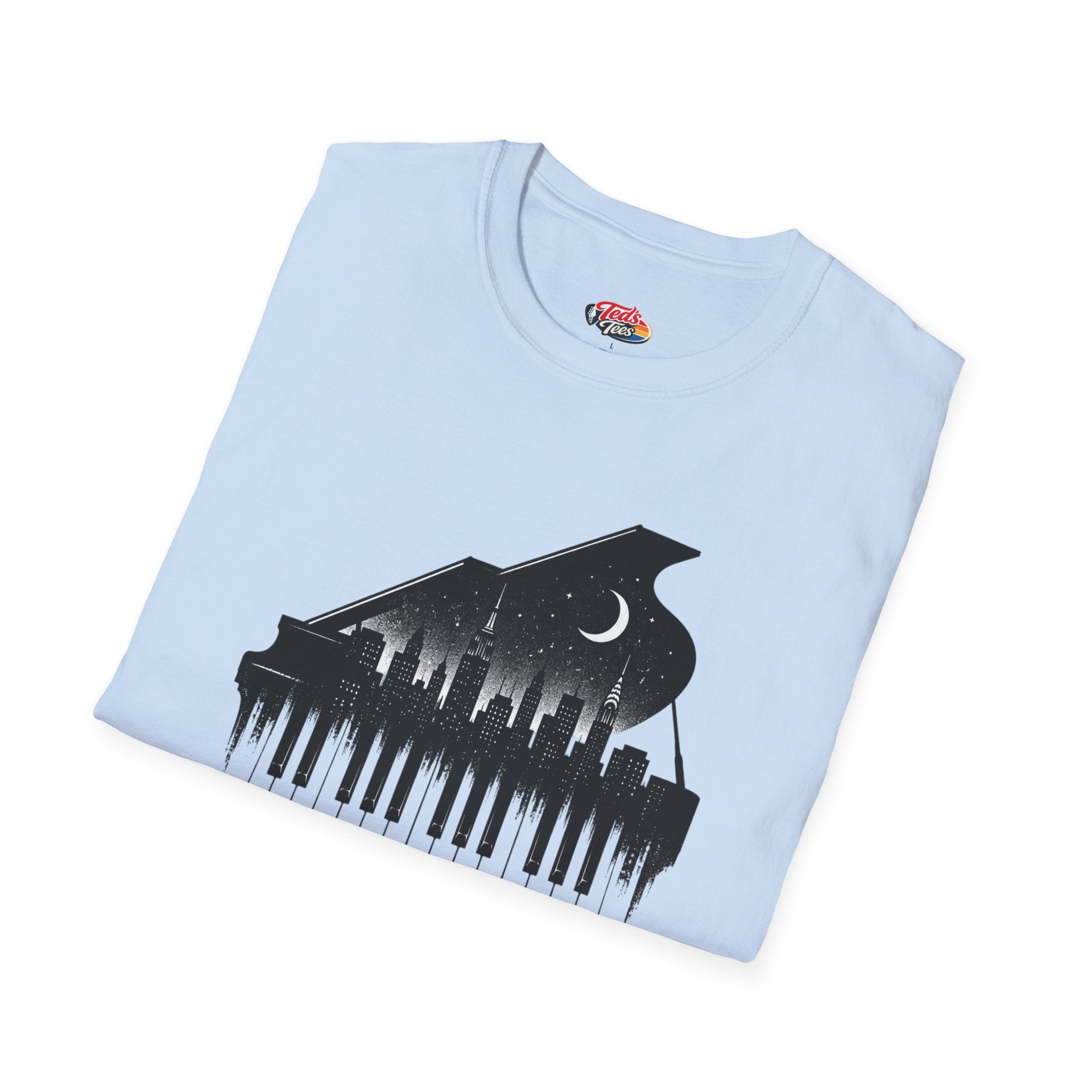 Piano Keys Late Night Dreams T-Shirt