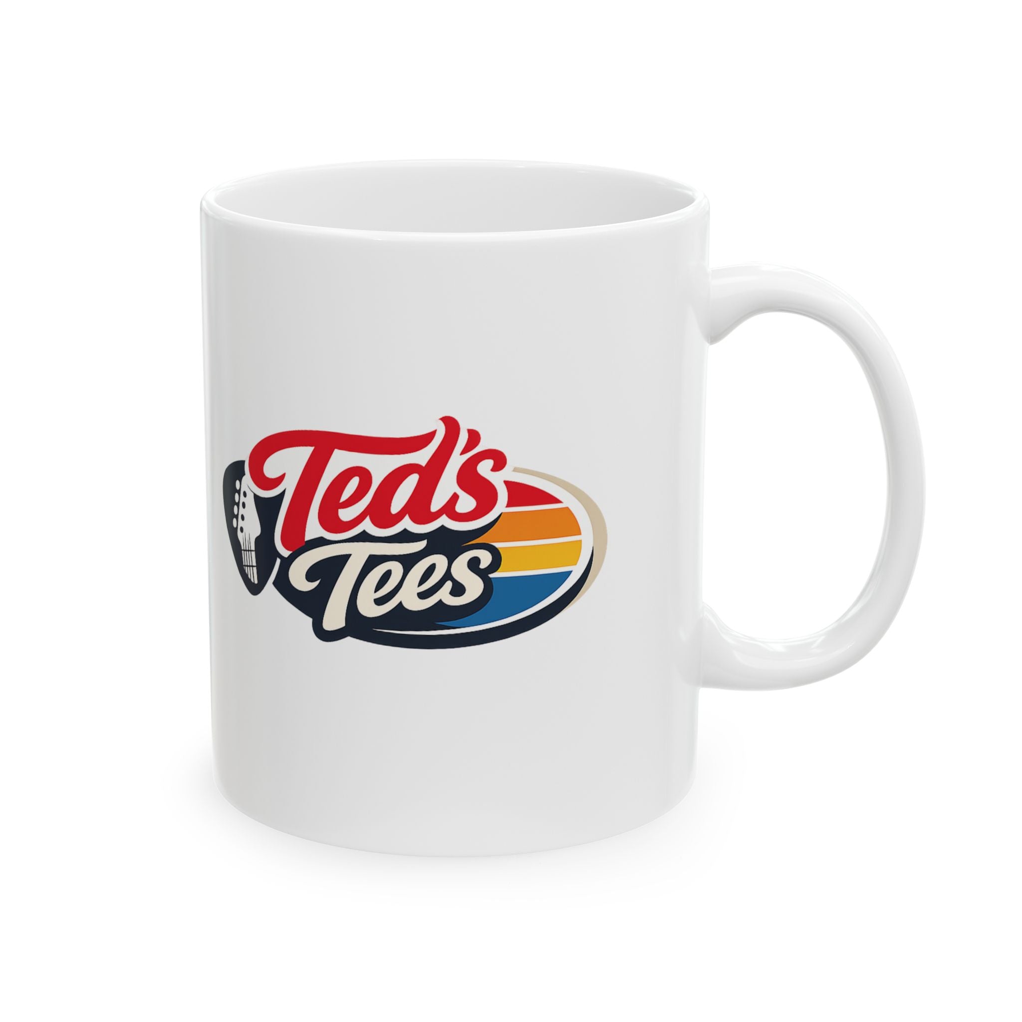 Ceramic Mug — "Ted's Tees" Coffee Mug (11oz)