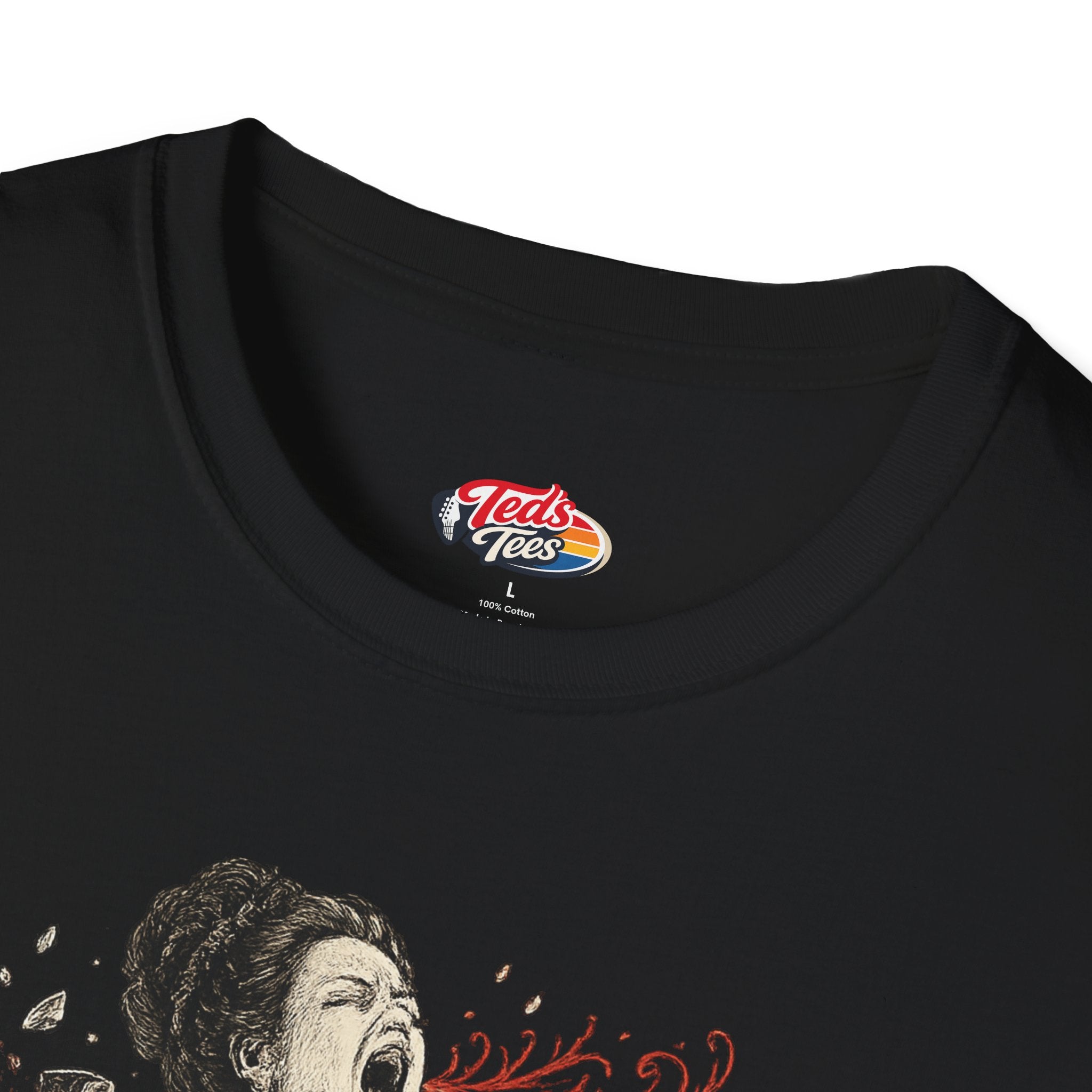 Opera Singer T-Shirt — "High Notes High Damage" Graphic Tee for Musicians & Theater Fans