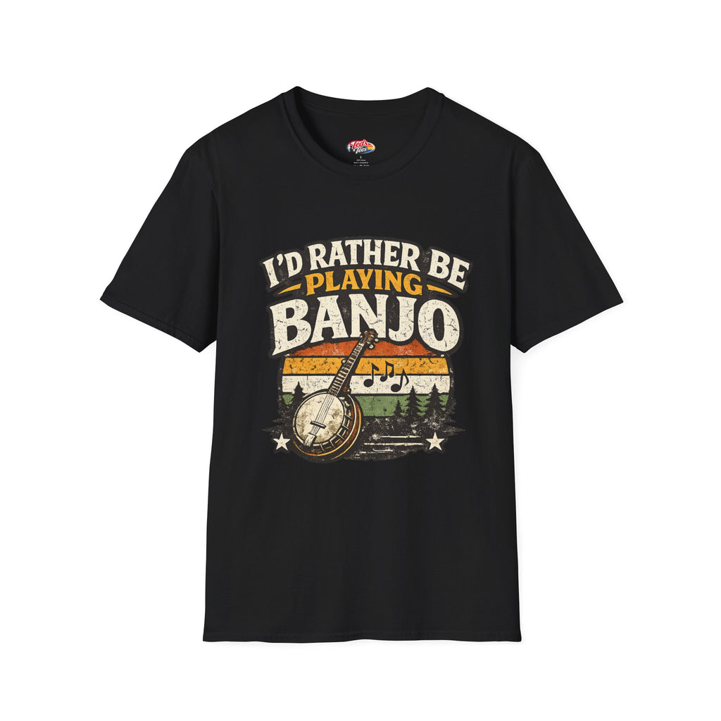 I'd Rather Be Playing Banjo T-Shirt