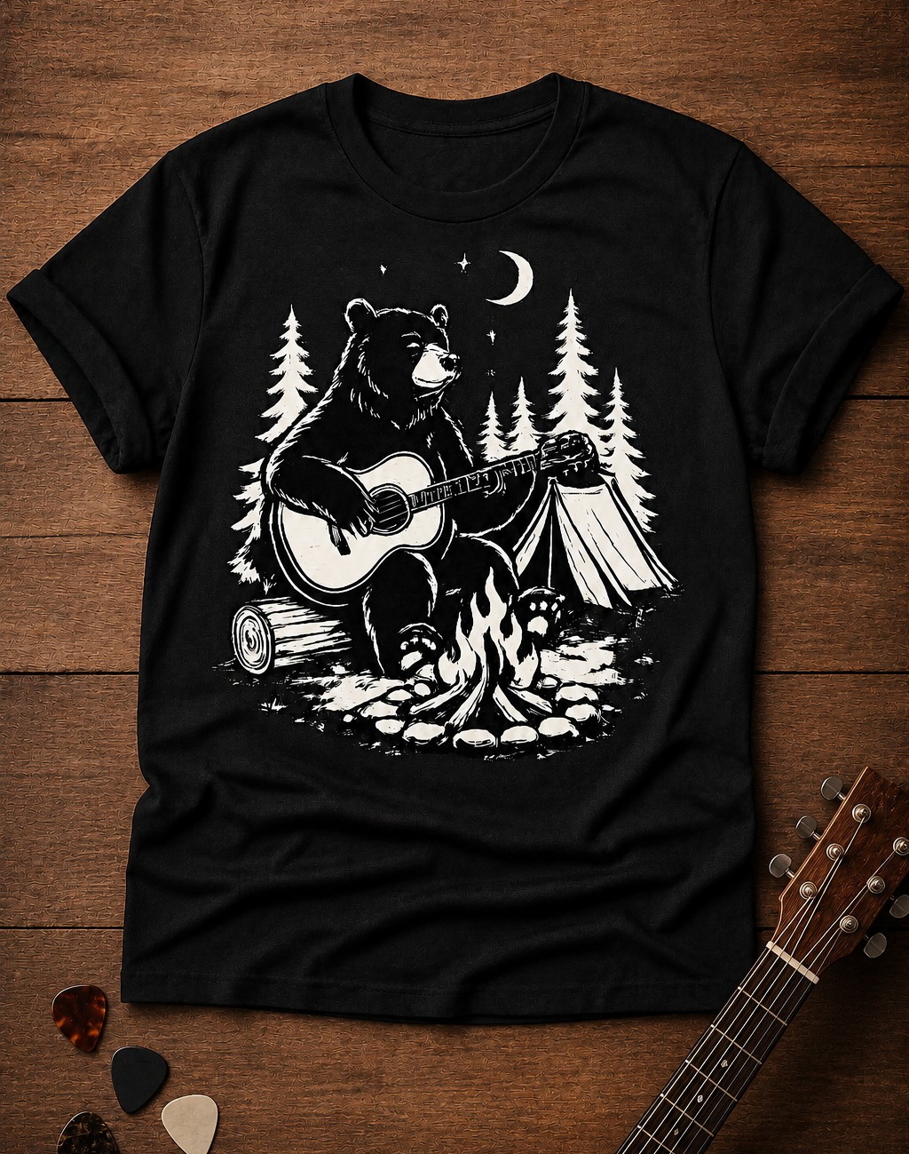 Acoustic Bear T-Shirt