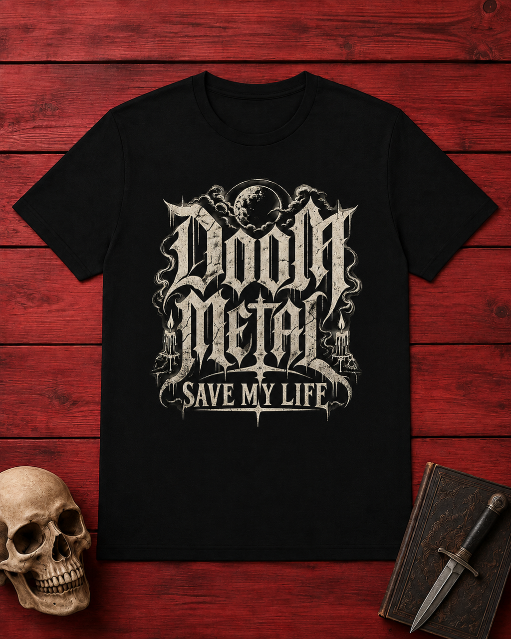 Doom Metal Saved My Life t-shirt