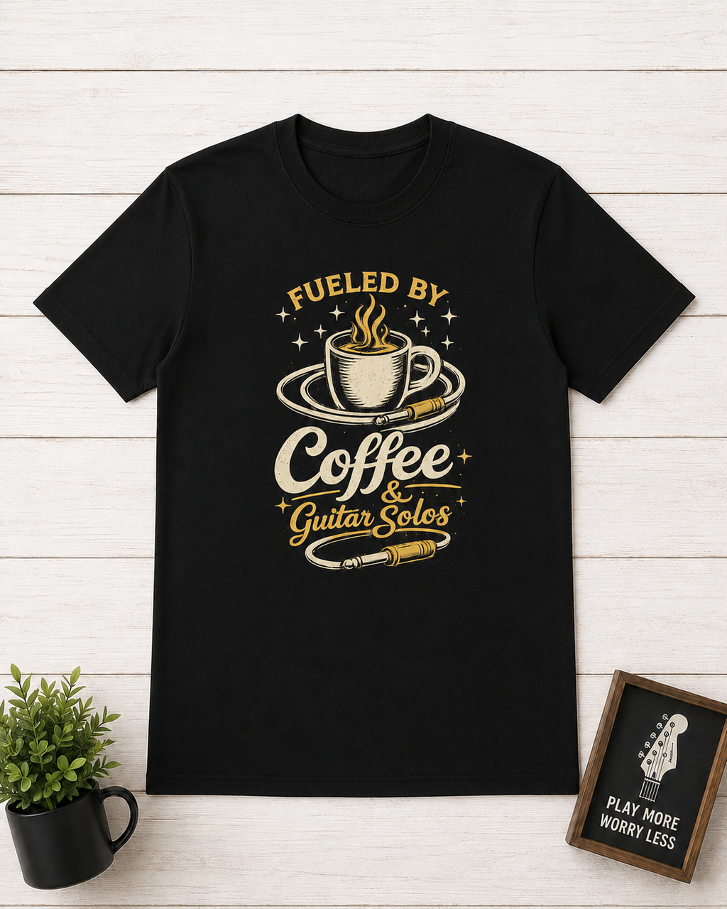 Coffee & Guitar Solos T-Shirt