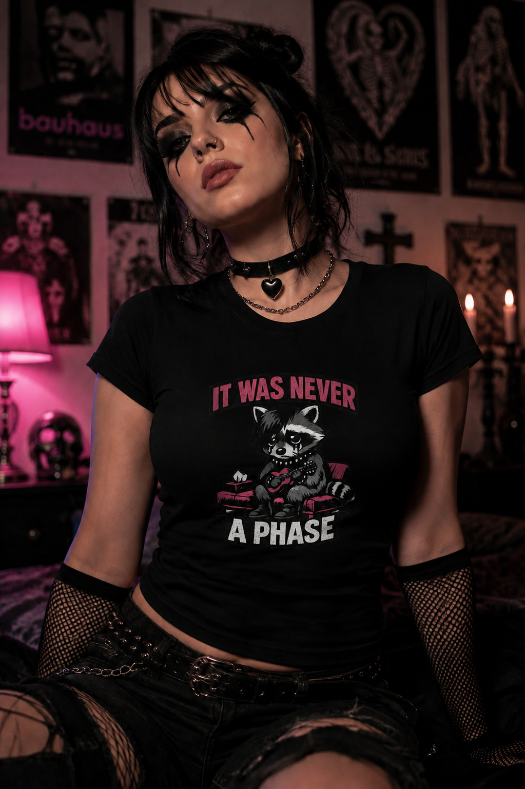 Raccoon 'It Was Never a Phase' T-Shirt