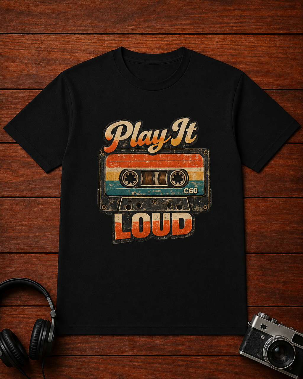 Play It Loud Cassette T-Shirt