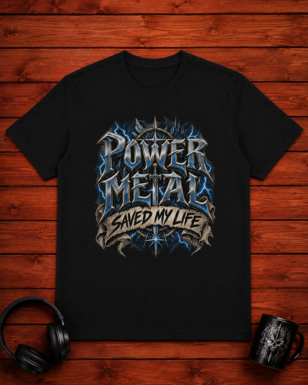 Power Metal Saved My Life t-shirt