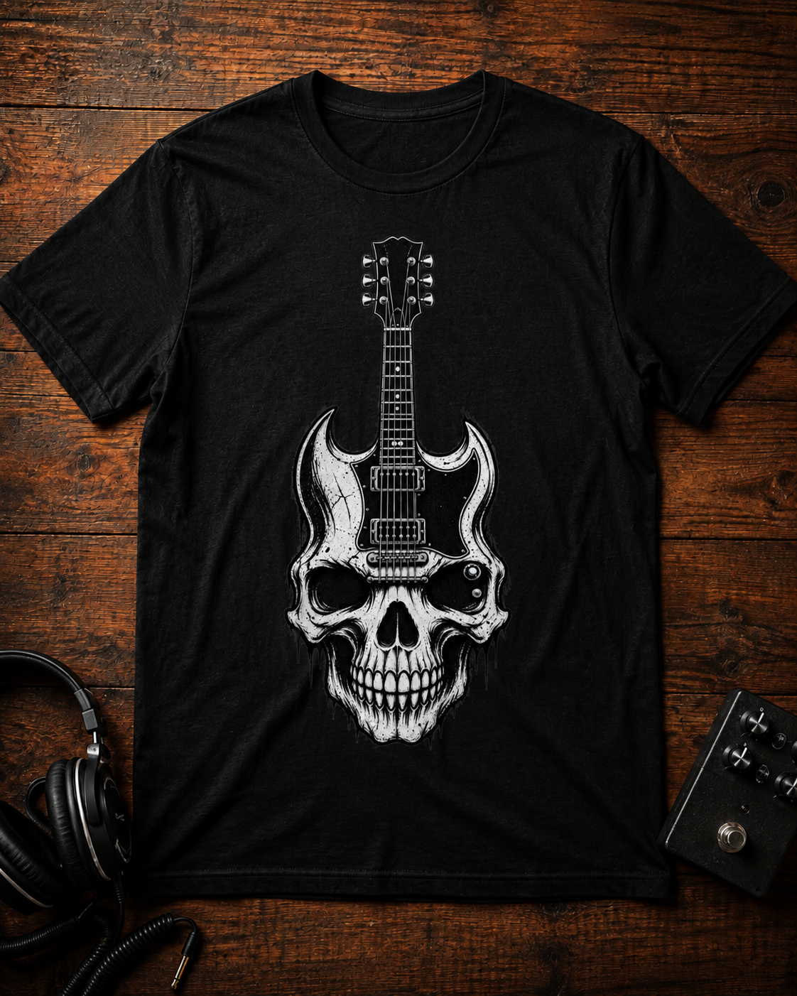 Skull Guitar t-shirt