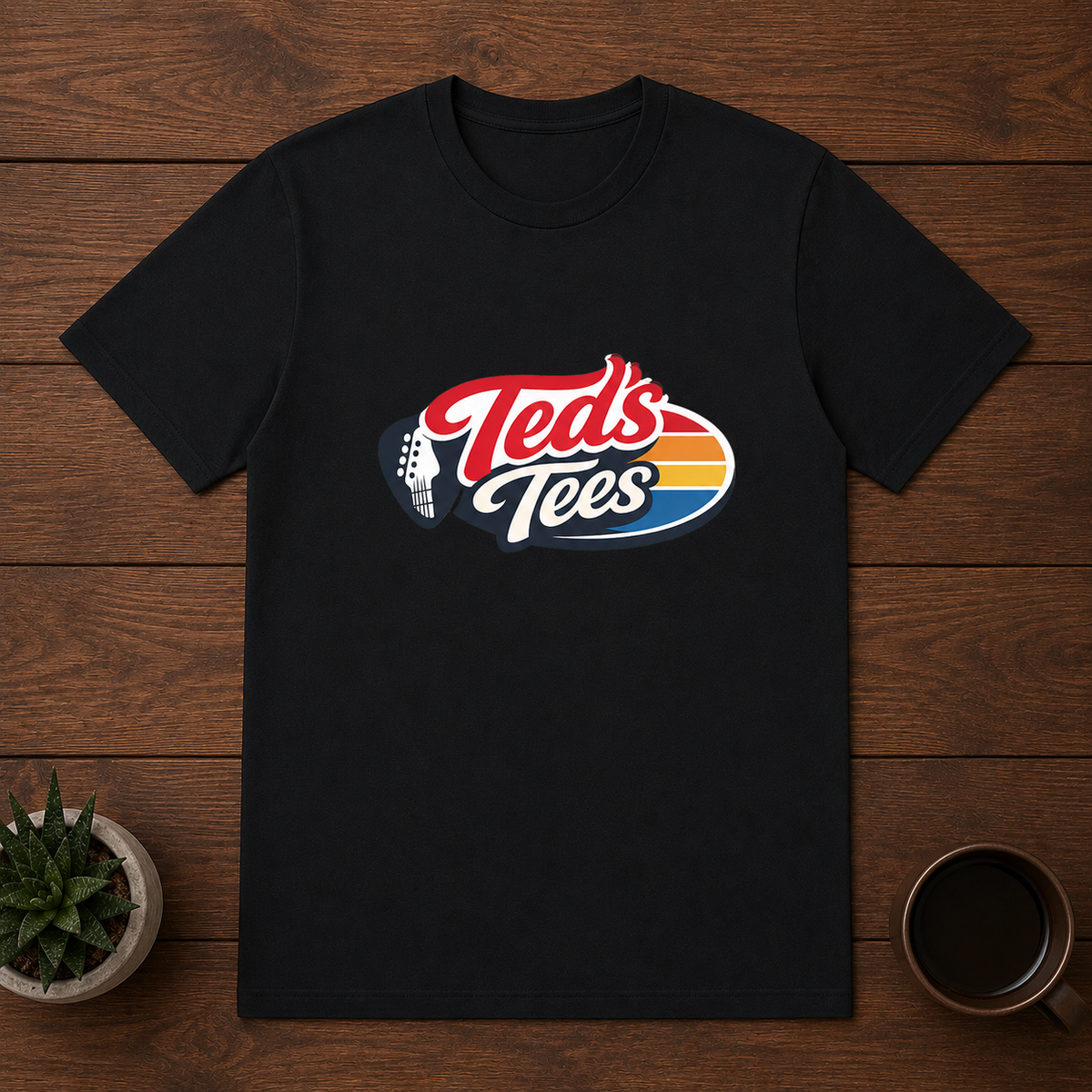 'Ted's Tees' Logo T-Shirt