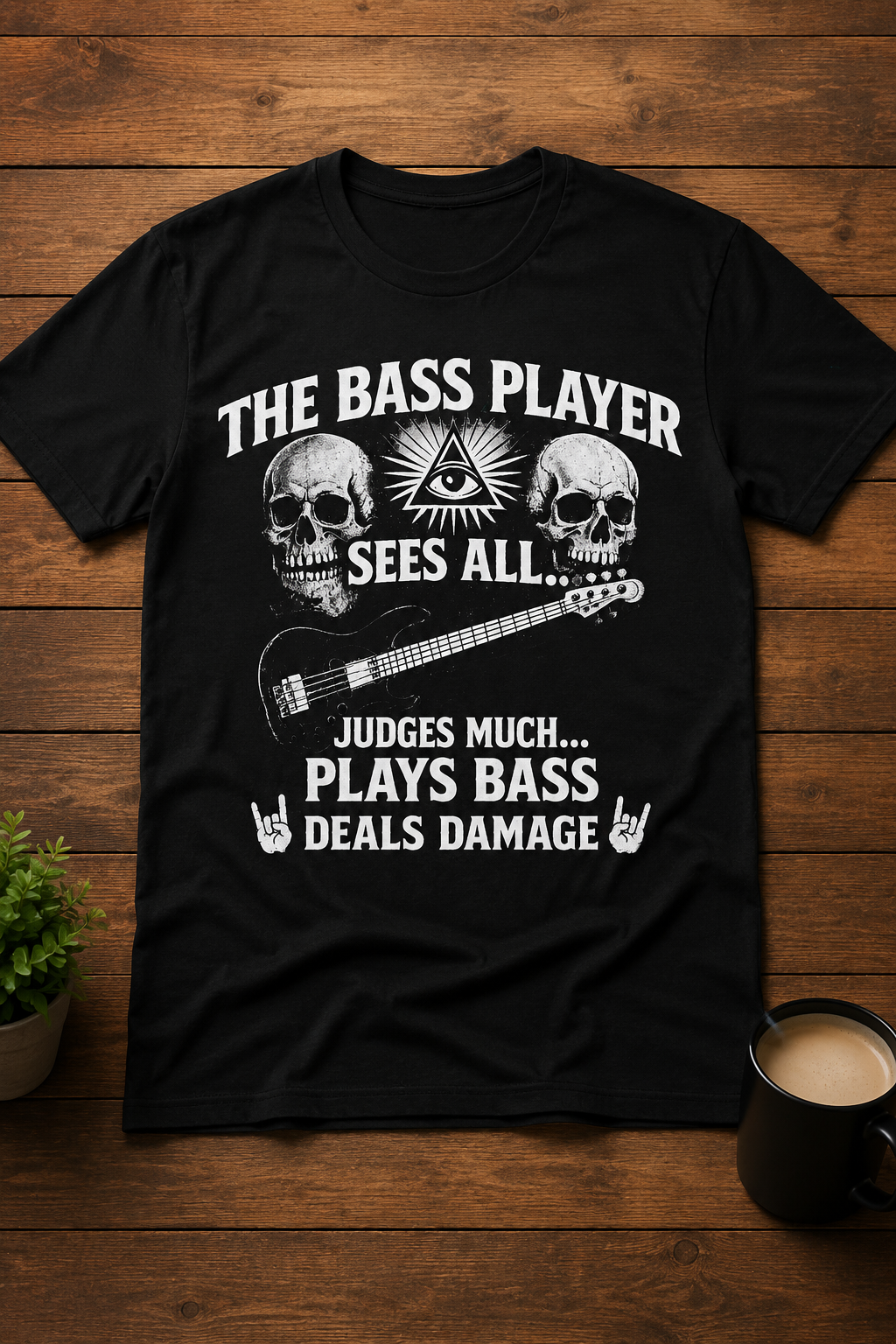 "The Bass Player Sees All"